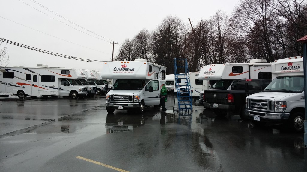 Canadream parking lot