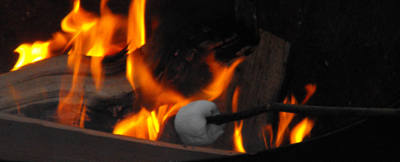 Campfire and Marshmellows