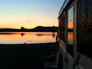 Lundbom Lake Sunset