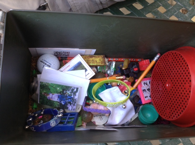 Geocache - some are as big as an Ammo Box!