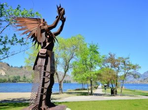 The Salmon Chief at Okanagan Falls