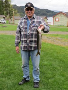 Walter Mark 2lb 8 oz lake trout caught at Hathaway Lake
