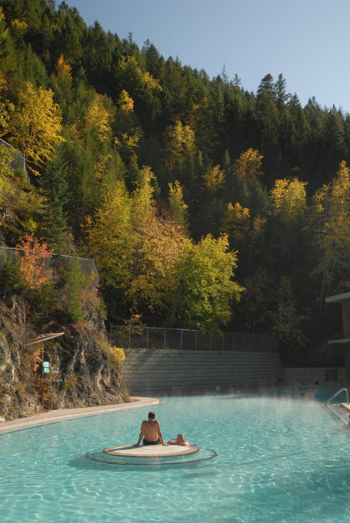 Radium Hot Springs, Kootenay National Park, British Columbia