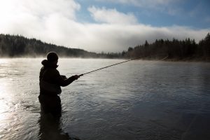 Fly Fishing in Northern BC. Photo: Destination BC/Jeremy Koreski