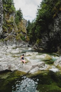 Kleanza Creek Provincial Park, Terrace, Northern BC. Photo: Destination BC/Emanual Smedbol