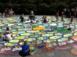 Mandala Painting. Photo: Mary Ann Bell