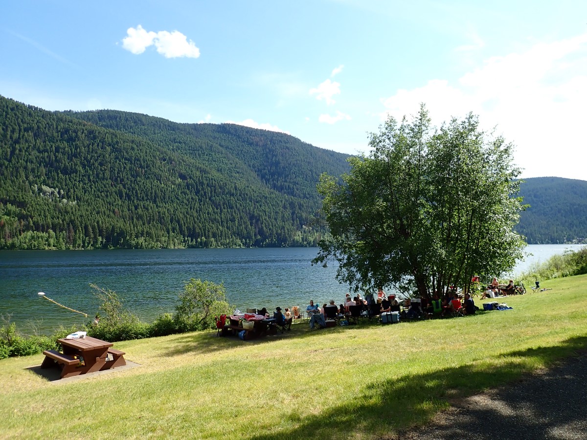 Paul Lake Provincial Park, a Picturesque Camping Spot Near Kamloops, BC