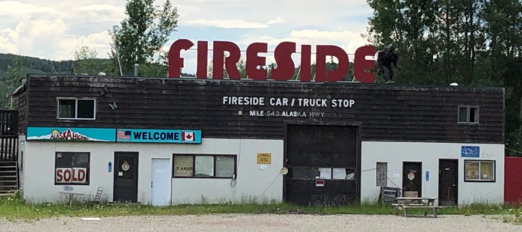 Abandoned cafe between Ft. St. John & Ft. Nelson 3582