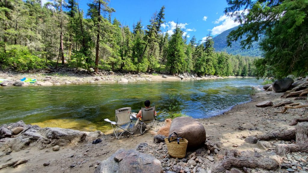 Bromley Rock Provincial Park on the Similkameen River