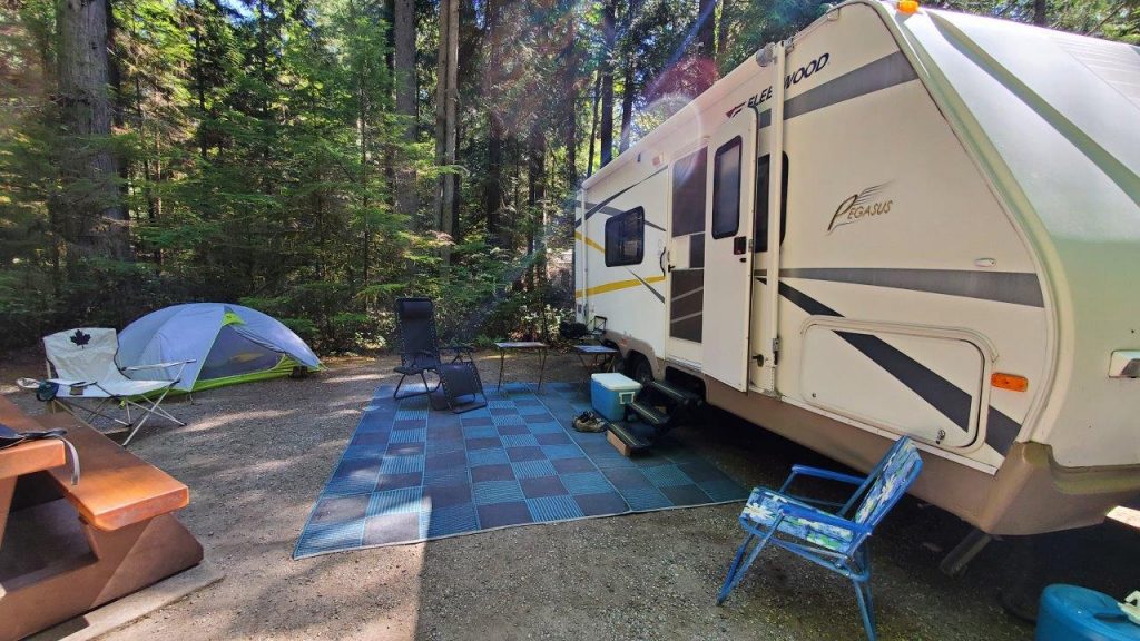 Porpoise Bay Provincial Park Campground